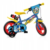 Rowery - Rower dziecięcy DINO SONIC, 12 cali [Niebieski, Rama dziecięca] - miniaturka - grafika 1