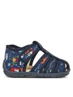 Buty dla chłopców - Froddo Kapcie Classic Slippers G1700413 M Granatowy - miniaturka - grafika 1