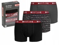 Majtki męskie - Bokserki Mustang True Denim 3-pack r. L - miniaturka - grafika 1