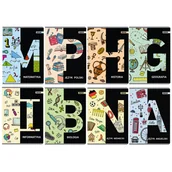 Zeszyty szkolne - 8X ZESZYTY PRZEDMIOTOWE A5 DO KLAS 5-6, 60 KARTEK, BENIAMIN / REXUS - miniaturka - grafika 1