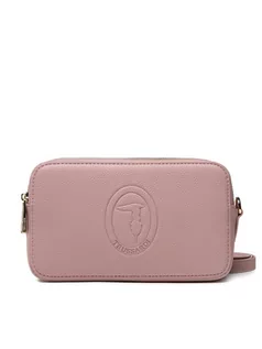 Torebki damskie - Trussardi Torebka Iris Camera Bag 75B01255 Różowy 8055720108811 - grafika 1