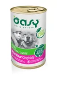 Mokra karma dla psów - Oasy Oasy Pies One Protein Adult Dzik puszka 400g - miniaturka - grafika 1