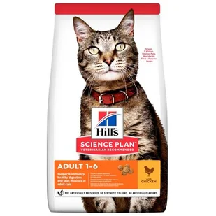 Karma dla kota HILL'S Science Plan Feline Adult Kurczak 3 kg - Sucha karma dla kotów - miniaturka - grafika 1