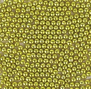 POSYPKA PEREŁKI CUKROWE BŁYSZCZĄCE złote 4mm - 25g - Dodatki do ciast w proszku - miniaturka - grafika 1