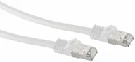 Kable miedziane - Kabel sieciowy S/CONN o maksymalnej łączności - kabel krosowy RJ45 S/FTP, PIMF, kabel surowyCat.7, bezhalogenowy, żółty, 50,0 m (75550-Y) - miniaturka - grafika 1