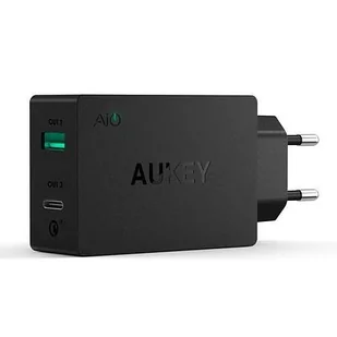 Aukey adowarka sieciowa PA-Y2 2x USB - Ładowarki do telefonów - miniaturka - grafika 1