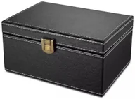 Pudełka i akcesoria na płyty CD - DUŻE PUDEŁKO BLOKUJĄCE SYGNAŁ KLUCZYK KLATKA FARADAYA KEYLESS CZARNY - miniaturka - grafika 1
