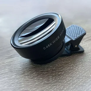 Obiektyw soczewka do telefonu smartfona zestaw 2w1 Alogy Lens klips 0.45X Makro 12.5X szeroki - Pozostałe akcesoria do telefonów - miniaturka - grafika 13