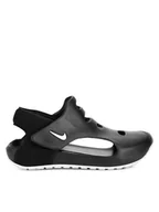 Buty dla chłopców - Nike Sandały DH9462-001 Czarny - miniaturka - grafika 1