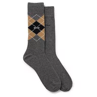 Skarpetki męskie - BOSS Męskie skarpety regularne, Medium Grey32., 43-46 EU - miniaturka - grafika 1