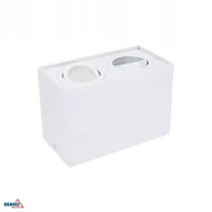 Lampy sufitowe - Downlight Ortal Regulowana 182X96 2XGU10 Max. 2x50W Biała - miniaturka - grafika 1