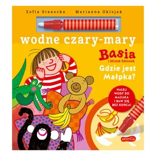 HarperKids Wodne Czary-Mary Basia I Misiek Zdzisiek Gdzie Jest Małpka? Książka Książeczka Dla Dzieci - Komiksy dla dzieci - miniaturka - grafika 1