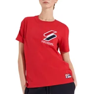 Koszulki i topy damskie - Koszulka damska Superdry Sportstyle Chenille klasyczna t-shirt -S - miniaturka - grafika 1