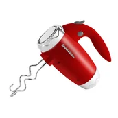 Miksery - Retro mikser ręczny, czerwony - miniaturka - grafika 1