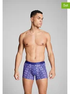 Majtki męskie - Puma Bokserki (2 pary) w kolorze fioletowo-niebieskim - miniaturka - grafika 1