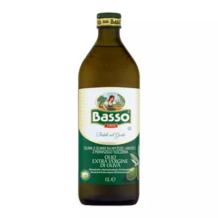 Oliwa Z Oliwek Extra Virgin 0,75 L Basso - Zdrowa żywność - miniaturka - grafika 1