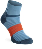 Skarpetki damskie - Skarpety biegowe Inov-8 Active Mid - Niebiesko-Pomarańczowe - miniaturka - grafika 1