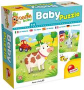 Puzzle - Carotina Baby Puzzle Farma 80083 - miniaturka - grafika 1