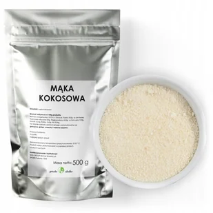 Mąka Kokosowa Wysoka Jakość Naturalna 500G - Mąka - miniaturka - grafika 1