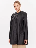 Kurtki damskie - Rains Kurtka przeciwdeszczowa 18050 Czarny Regular Fit - miniaturka - grafika 1
