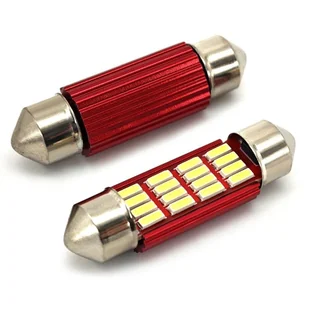 C10W, C5W żarówka LED SV8.5 12V CANBUS 39mm - Żarówki samochodowe - miniaturka - grafika 1