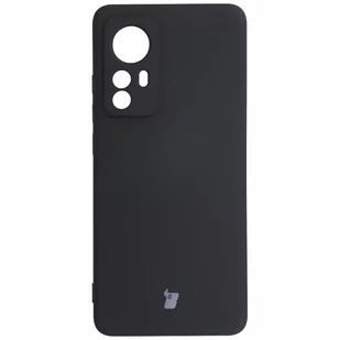 Bizon Etui Case Silicone Xiaomi 12 / 12x czarne BCSXIA12/XBK - Etui i futerały do telefonów - miniaturka - grafika 1