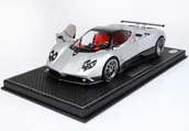 Samochody i pojazdy dla dzieci - Bbr Pagani Zonda F 2005 Mercurio Grey M 1:18 850401021 - miniaturka - grafika 1