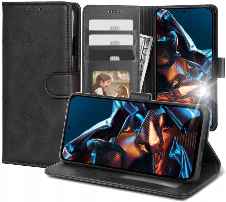 Etui Na Xiaomi Poco X5 Pro, Skórzane Portfel Cover