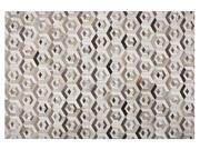 Dywany - Beliani Dywan patchworkowy skórzany 160 x 230 cm brązowo-beżowy TAVAK - miniaturka - grafika 1
