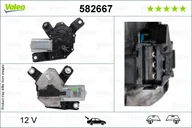 Wycieraczki samochodowe - Silnik wycieraczek Valeo 582667 - miniaturka - grafika 1