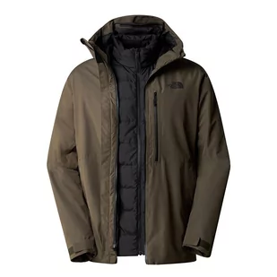 Kurtka The North Face Table Down Triclimate 0A84IGBQW1 - zielono-czarna - Kurtki i kamizelki sportowe męskie - miniaturka - grafika 1