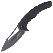 Noże - Nóż składany Herbertz Solingen Black G10, Black 440C (569613) - miniaturka - grafika 1