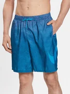 Kąpielówki męskie - Nike Szorty kąpielowe NESSD541 Granatowy Regular Fit - miniaturka - grafika 1