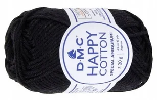 włóczka HAPPY COTTON DMC 775 / czarny - Pasmanteria - miniaturka - grafika 1