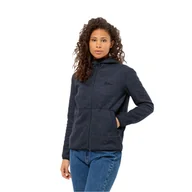 Kurtki damskie - Damska kurtka polarowa Jack Wolfskin TANNENSPUR JKT W night blue - S - miniaturka - grafika 1