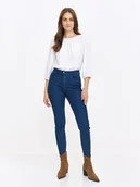 Spodnie damskie - Spodnie damskie granatowe - SSP4481GR spodnie długie - TOP SECRET - Odzieżowy sklep internetowy TOP SECRET - miniaturka - grafika 1