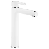 Baterie umywalkowe - KFA Angelit Bateria umywalkowa wysoka biała 4722-612-40 - miniaturka - grafika 1