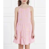 Sukienki i spódniczki dla dziewczynek - Guess Sukienka BONDED GAUZE - miniaturka - grafika 1