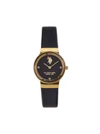 Zegarki męskie - U.S. Polo Assn. Zegarek Angelique USP8257BK Czarny - miniaturka - grafika 1