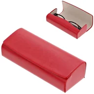 Akcesoria do okularów - Etui okularowe na magnes ET-126A czerwone - miniaturka - grafika 1