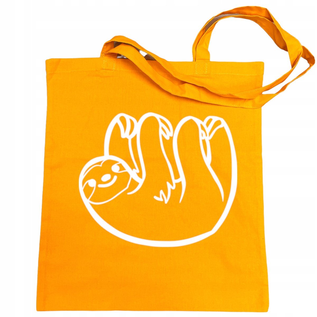 Torba na zakupy fajny nadruk LENIWIEC