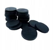 Akcesoria i części modelarskie - Green Stuff World: Plastikowe Podstawki  - Okrągłe 25Mm Czarne - miniaturka - grafika 1