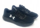 Buty sportowe damskie - Buty sportowe damskie do biegania Under Armour r. 38 czarne - miniaturka - grafika 1