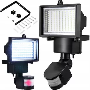 Mocna Lampa Solarna Led Czujnik Ruchu Zmierzchu Kxk-010-40 - Lampy ogrodowe - miniaturka - grafika 1