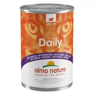 Mokra karma dla kotów - Korzystny zestaw Almo Nature Daily Menu, 12 x 400 g - Królik - miniaturka - grafika 1