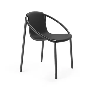 Krzesło umbra - CHAIR/RINGO/BLACK/55X64X76 - Krzesła - miniaturka - grafika 4