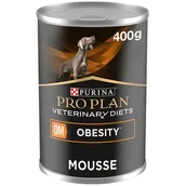 Mokra karma dla psów - Purina Veterinary Diets Om Obesity Management Canine Formula Puszka 400G - miniaturka - grafika 1