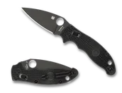 Scyzoryki - Spyderco Manix 2 Lightweight Czarny Czarna Ostrze C101PBBK2 - miniaturka - grafika 1