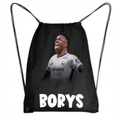 Plecaki worki - Worek Szkolny Workoplecak WF Do Przedszkola Szkoły VINICIUS JUNIOR + Imię 7 - miniaturka - grafika 1