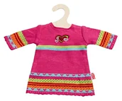 Sukienki i spódniczki dla dziewczynek - Heless Heless 2533Heless Hearty dzianinowa sukienka dla lalki 2533Heless - miniaturka - grafika 1